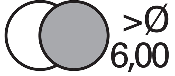 Oberfläche: blank/dampfbehandelt &gt;6,0