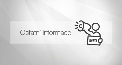 Ostatní informace Informace