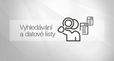 Vyhledávání a datové listy Vyhledávání